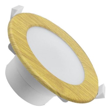 LED Iegremdējama vannas istabas lampa LED/7W/230V 4000K bēša IP44