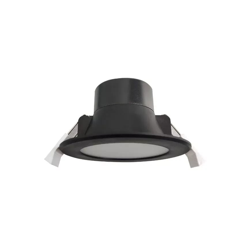 LED Iegremdējama vannas istabas lampa LED/7W/230V 4000K melna IP44