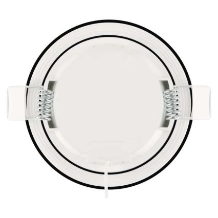 LED Iegremdējama vannas istabas lampa LORI LED/4,5W/230V IP65 2700/4000K d. 8,5 cm melna