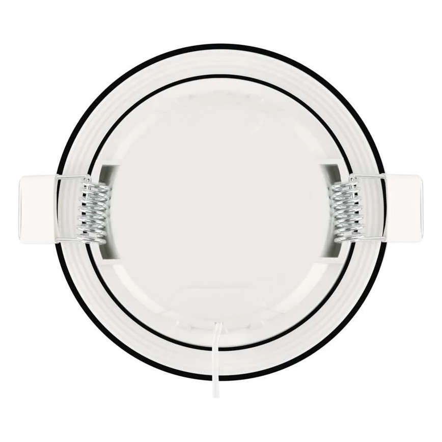 LED Iegremdējama vannas istabas lampa LORI LED/4,5W/230V IP65 2700/4000K d. 8,5 cm melna
