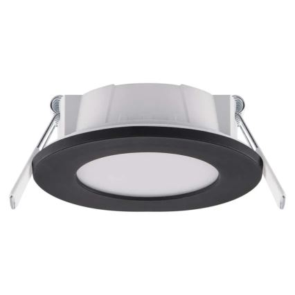 LED Iegremdējama vannas istabas lampa LORI LED/4,5W/230V IP65 2700/4000K d. 8,5 cm melna