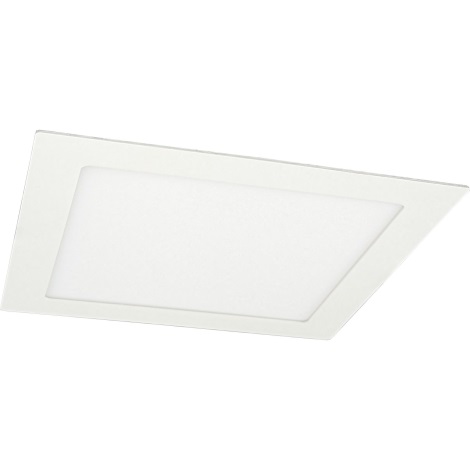 LED Iegremdējama vannas istabas lampa VEGA LED/18W/230V 3800K 22,5 cm IP44, sniega balta