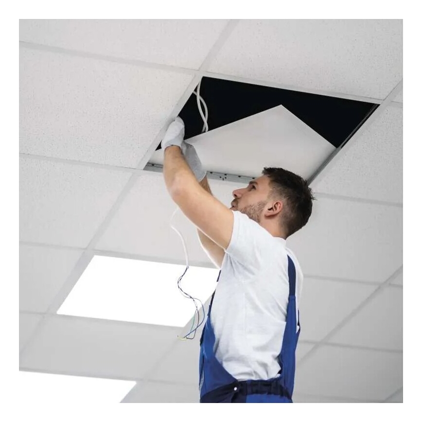 LED Iegremdējams panelis PROXO LED/33W/230V 4000K 60x60 cm balta