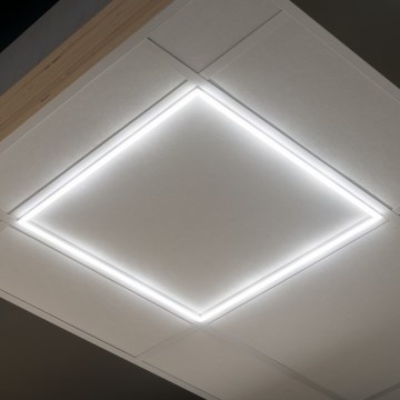 LED Iegremdējams rāmis AVAR LED/32W/230V 3000/4000/6500K 59x59 cm