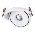 LED Iegremdējams starmetis LED/12W/230V 3000/4000/6400K d. 12 cm balta