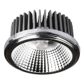 LED Iegremdējams starmetis LED/20W/230V 4000K 40°/20° d. 11 cm spīdīgi hromēts