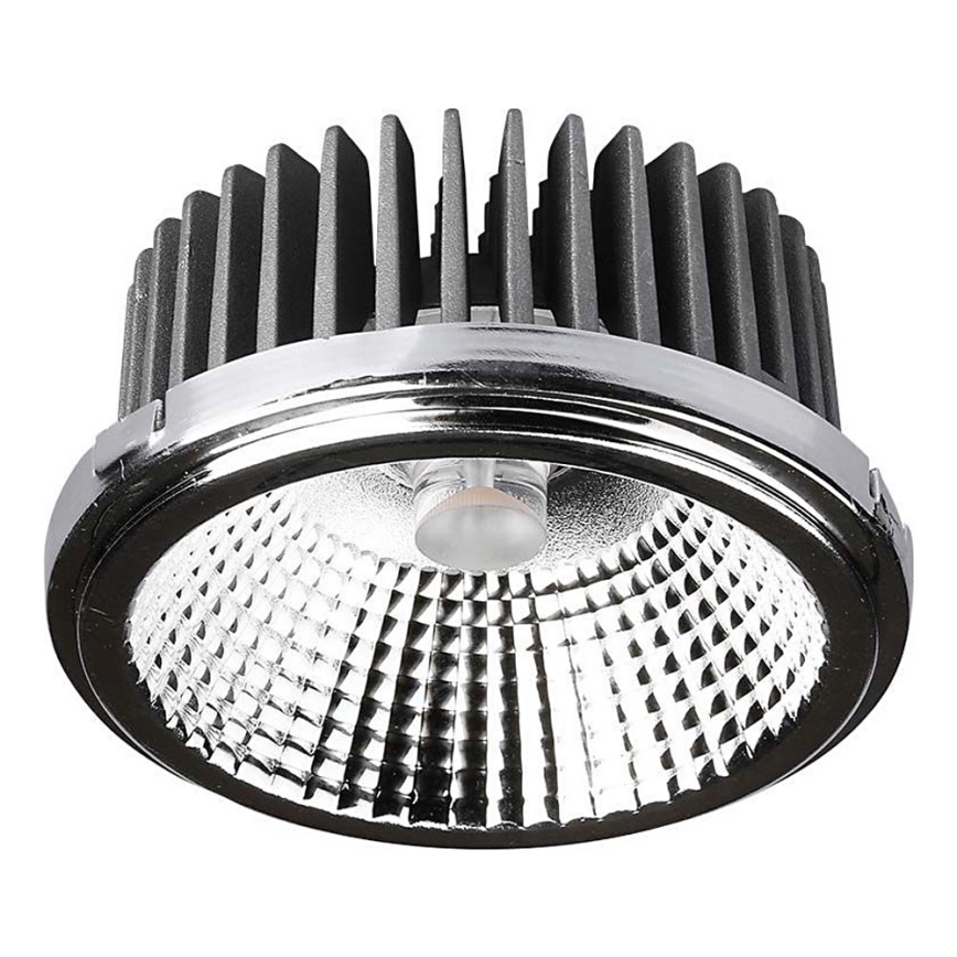 LED Iegremdējams starmetis LED/20W/230V 4000K 40°/20° d. 11 cm spīdīgi hromēts