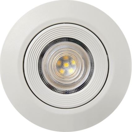 LED Iegremdējams/virsapmetuma Starmetis 2in1 LED/5W/230V 4200K d. 9,3 cm balta