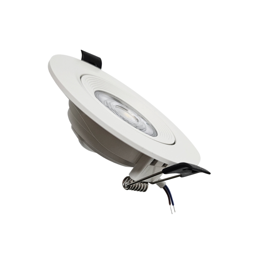 LED Iegremdējams/virsapmetuma Starmetis 2in1 LED/5W/230V 4200K d. 9,3 cm balta
