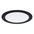 LED Iegremdējams vannas istabas gaismeklis VEGA LED/18W/230V 2800K d. 22,5 cm IP44