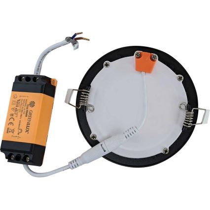 LED Iegremdējams vannas istabas gaismeklis VEGA LED/6W/230V 2800K IP44