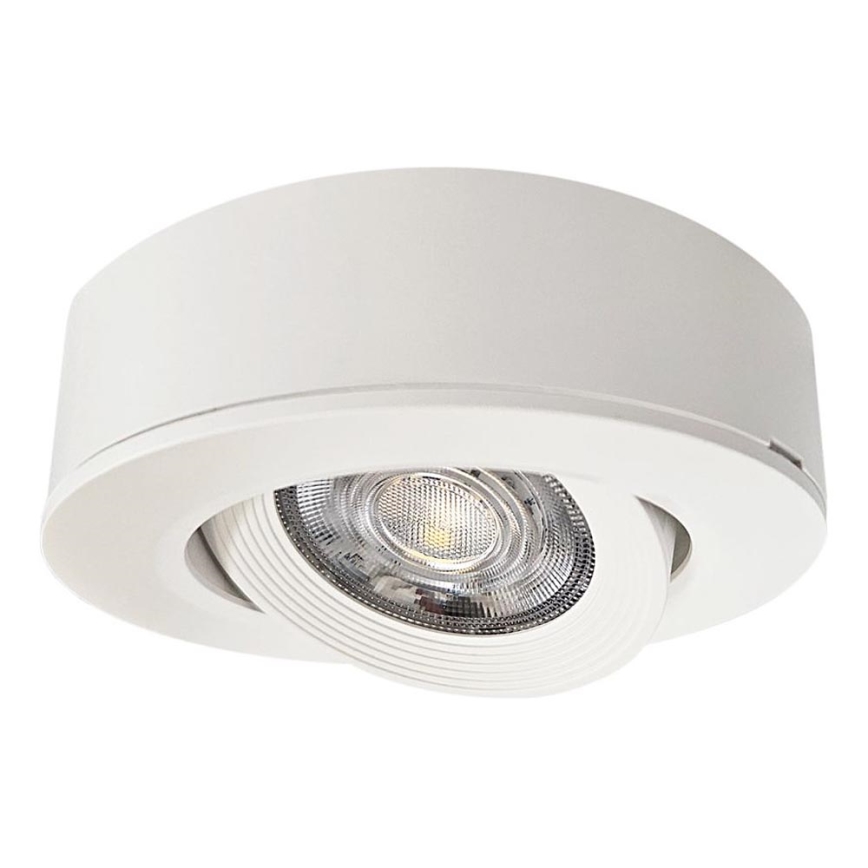 LED Iegremdējams/virsapmetuma Starmetis 2in1 LED/5W/230V 4200K d. 9,3 cm balta