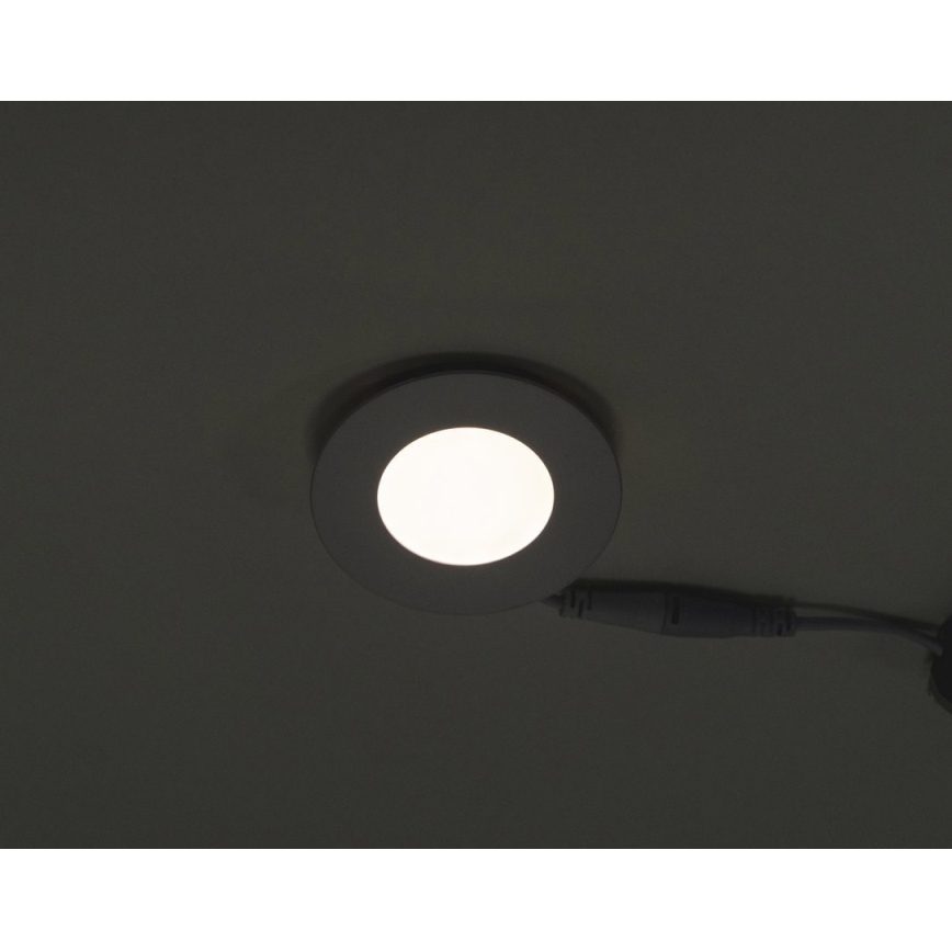 LED Iegremdēts gaismeklis GERD LED/3W/230V 3,000K