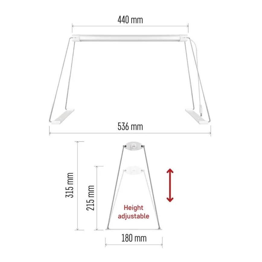 LED iekštelpu augu audzēšanas lampa GROW LED/15W/230V