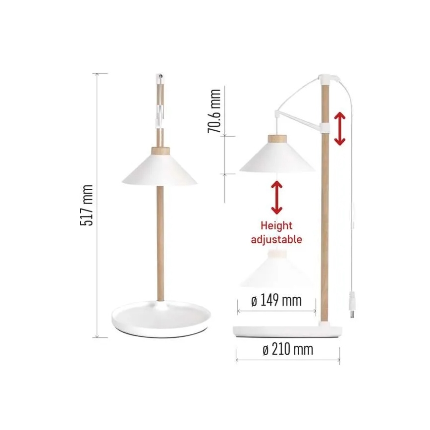 LED iekštelpu lampa augu audzēšanai GROW LED/7W/5V