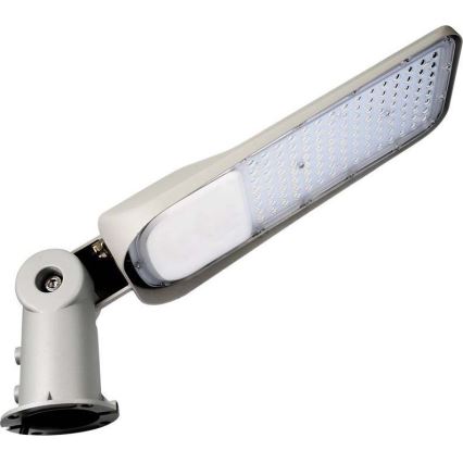LED Ielas lampa ar krēslas sensoru SAMSUNG CHIP LED/100W/230V 6500K IP65 pelēka