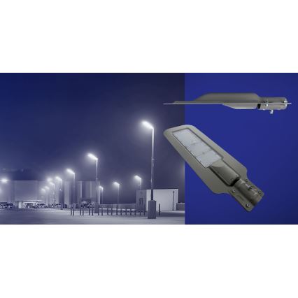 LED Ielas lampa KLARK LED/200W/230V IP65, pelēka