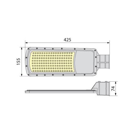 LED ielas lampa NOVUM PLUS LED/100W/230V IP65 4000K