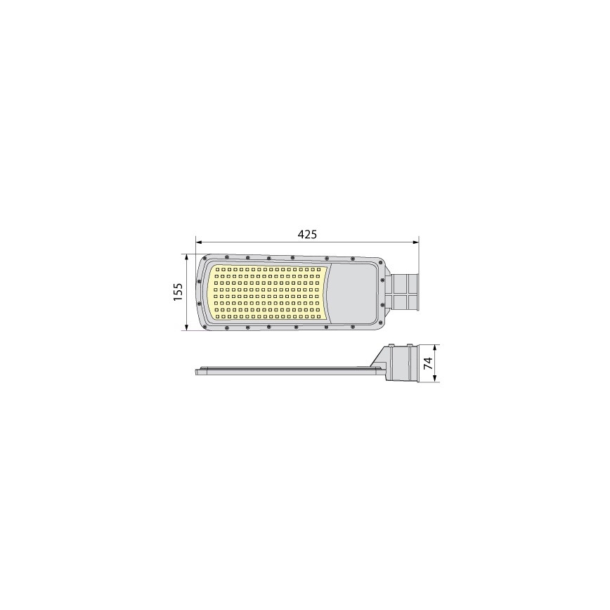 LED ielas lampa NOVUM PLUS LED/100W/230V IP65 4000K