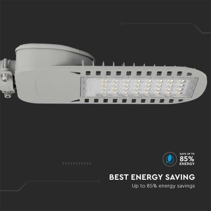 LED Ielas lampa SAMSUNG CHIP LED/50W/230V 6500K pelēka