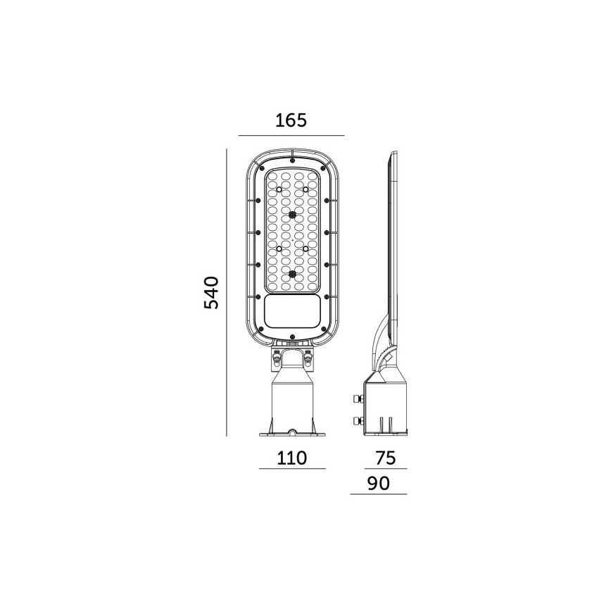 LED ielu lampa BRELUXO LED/150W/230V 4000K IP65