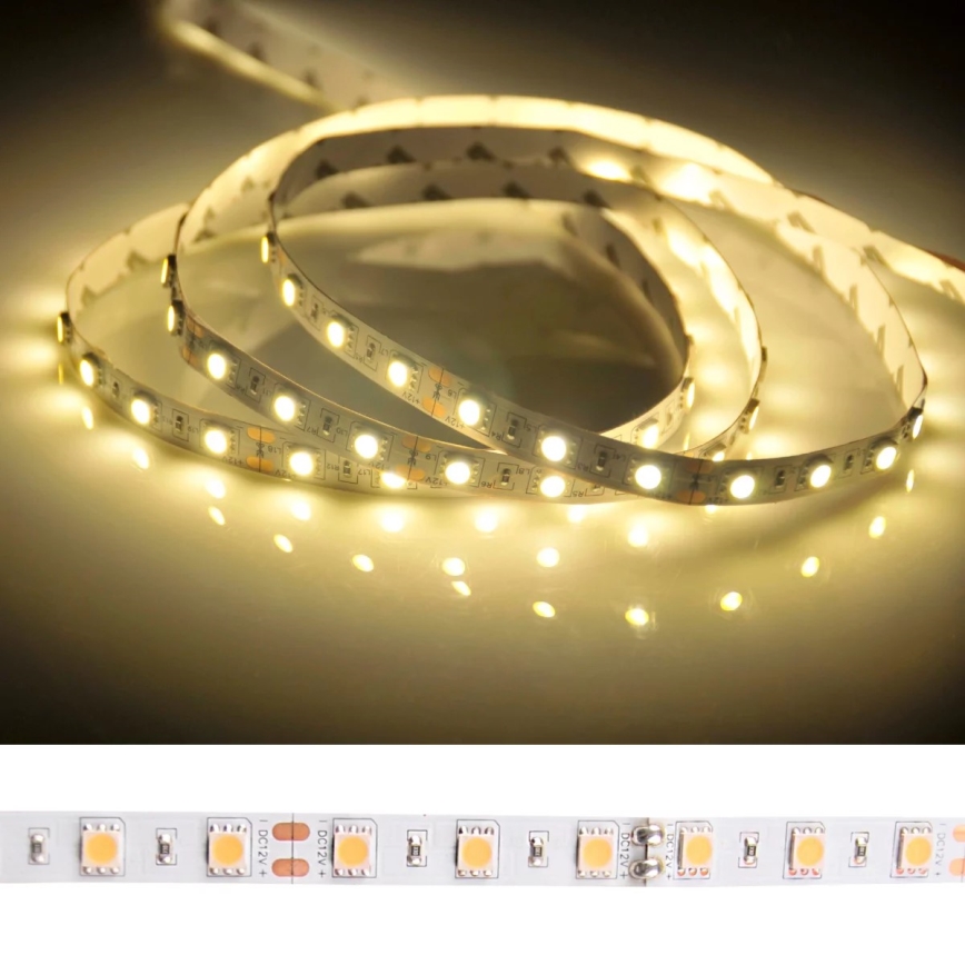 LED josla 5m 45W/12V IP20 3000K