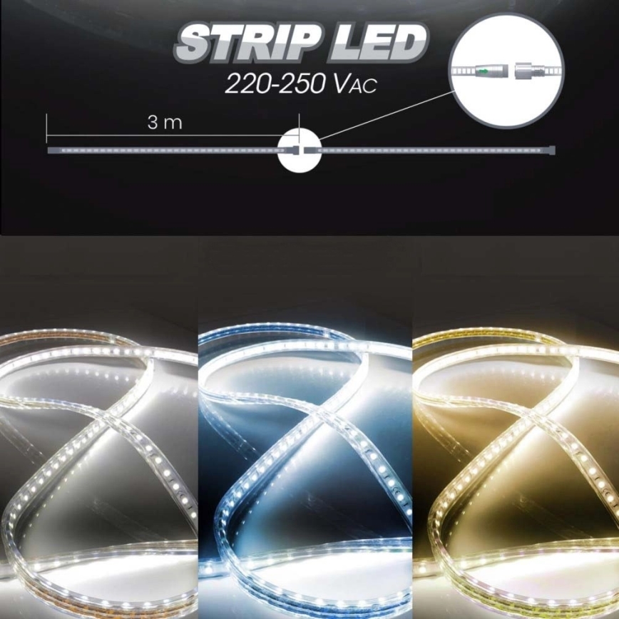 LED Josla EASY CONNECT LED/14,4W/230V 3m IP67 zila