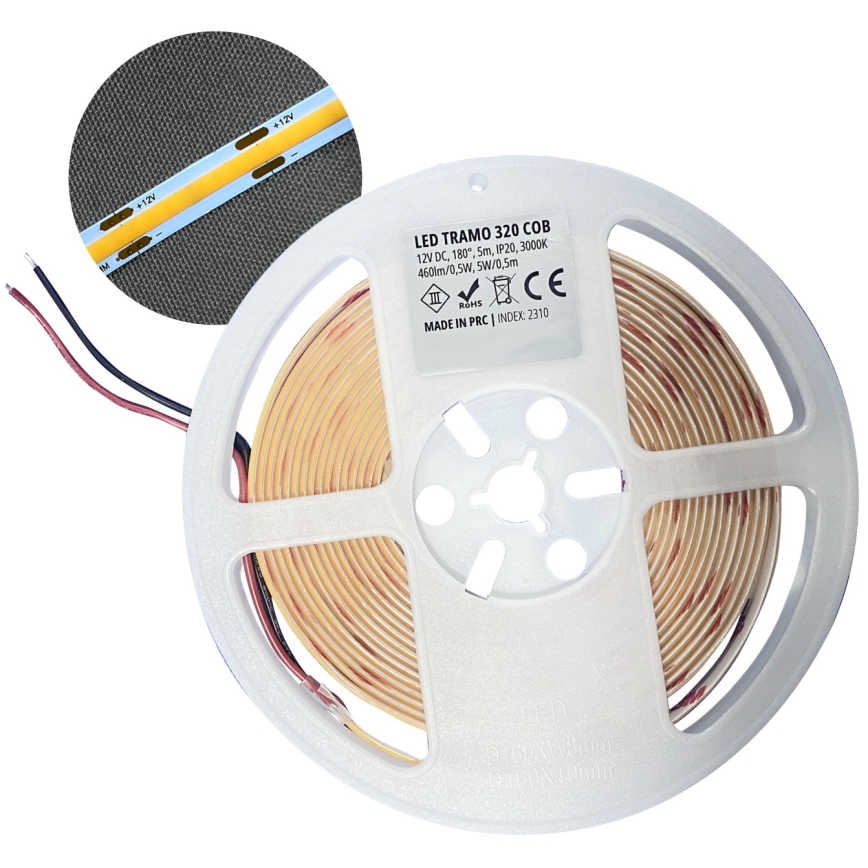 LED Josla LED/50W/12V 5 m 3000K IP65