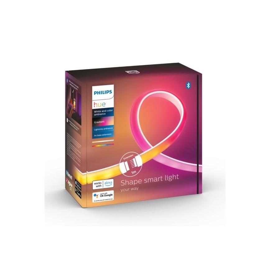 LED joslu pagarinājumu komplekts Philips Hue White And Color AmbianceLED/12,3W/230V 1 m