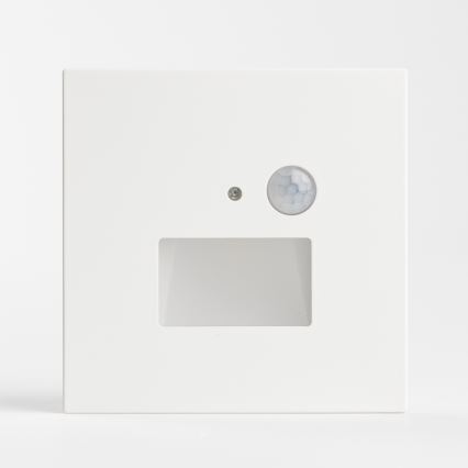 LED kāpņu gaismeklis ar kustības un krēslas sensoru LED/1,5W/230V 3000/4000/6000K balts