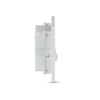 LED kāpņu gaismeklis ar kustības sensoru LED/3W/230V 4000K balts