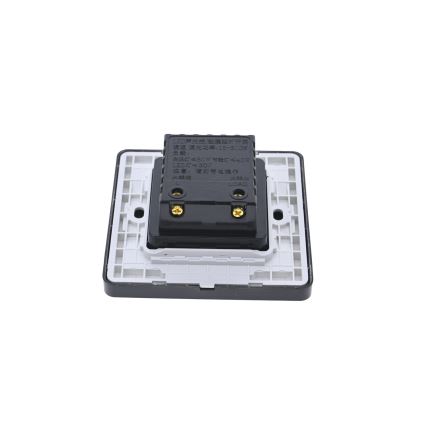 LED kāpņu gaismeklis ar kustības un krēslas sensoru LED/3W/230V 3000K melns