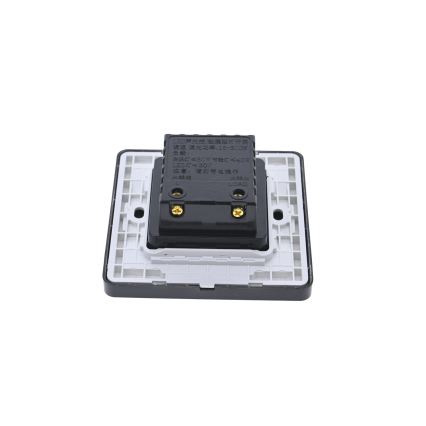 LED kāpņu gaismeklis ar kustības un krēslas sensoru LED/3W/230V 6000K melns
