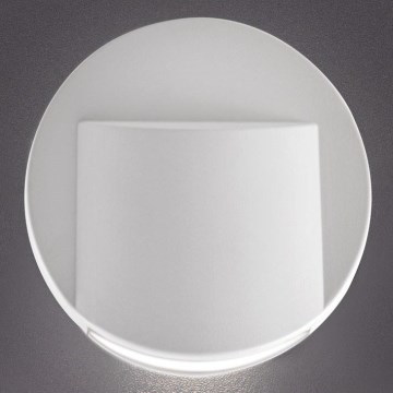 LED kāpņu gaismeklis ERINUS LED/0,8W/12V 4000K balts