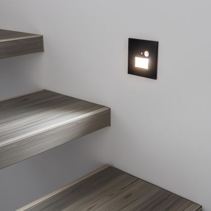 LED Kāpņu telpas lampa ar kustību sensoru LED/1,5W/230V 3000K/4000K/6500K
