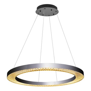 LED Karā gaisma JESI LED/90W/230W 3000K 100 cm sudraba