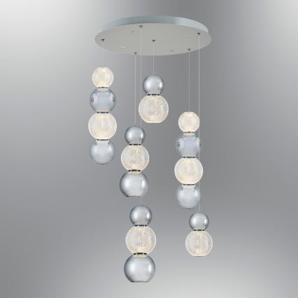 LED Karā lamp CREMONA LED/34W/230V 3000K matēta hroma