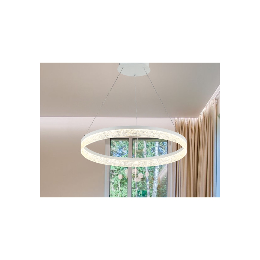 Regulējama LED lustra uz troses ALIANZ LED/45W/230V 3000-6000K Ø 60 cm + tālvadības pults