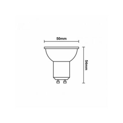 LED Keramikas spuldze GU10/9,5W/230V 4000K