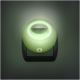 LED Kontaktligzdas navigācijas gaismeklis ar sensoru LED/1W/230V zaļs