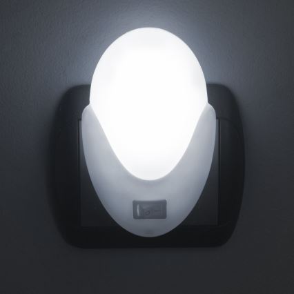 LED Kontaktligzdas navigācijas gaismeklis LED/1W/230V