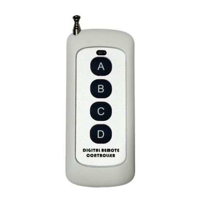 LED kristāla griestu lampa SAMOA LED/30W/230V Ø 40 cm spīdīgs hroms + tālvadības pults