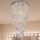 LED kristāla griestu gaismeklis SAMOA LED/30W/230V Ø 40 cm spīdīgs hroms + tālvadības pults