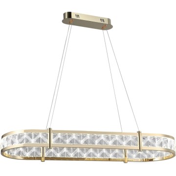 LED kristāla lustrs uz kabeļa ENRIQUE ar regulējamu spilgtumu LED/50W//230V 3000-6000K + tālvadības pults