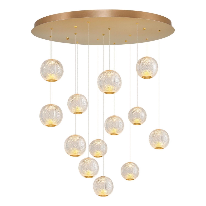 LED Kulons CRMONA 13xLED/5W/230V 3000K zelta