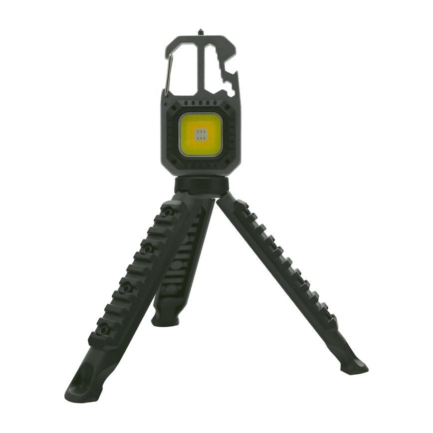 LED Uzlādējama daudzfunkcionāla lampa ar statīvu LED/USB-C 400 mAh