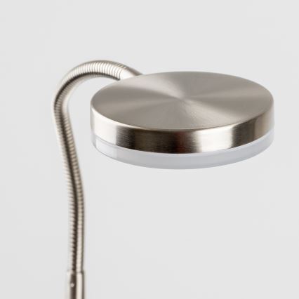 LED lampa ar skavu LED/3,2W/230V matēts hroms