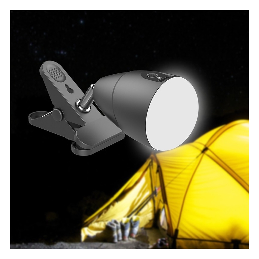 LED Lampa CLIP LED/5W/5V 4000K