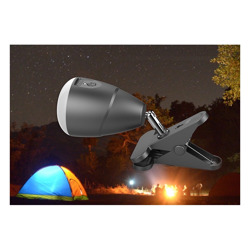 LED Lampa CLIP LED/5W/5V 4000K