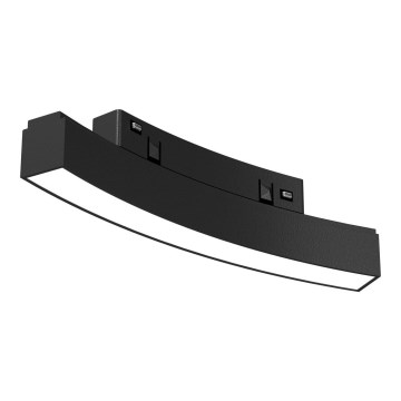 LED Lampa sliežu sistēmai MAGNETIC TRACK LED/10W/48V 3000K, melna